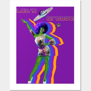 Alien Disco Posters and Art